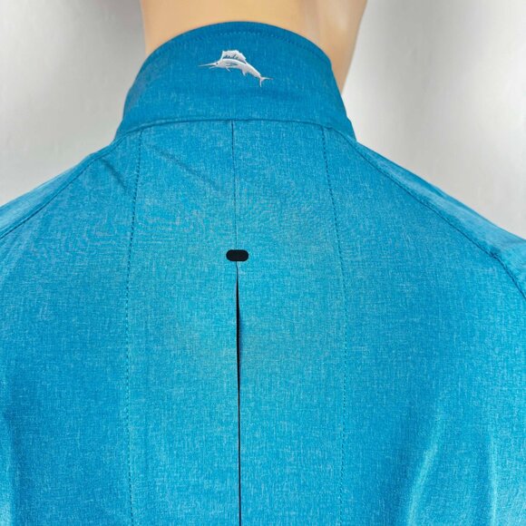 Tommy Bahama Cayman Fairway On Par Golf Jacket Size M in Blue $168 Sample - Picture 7 of 15